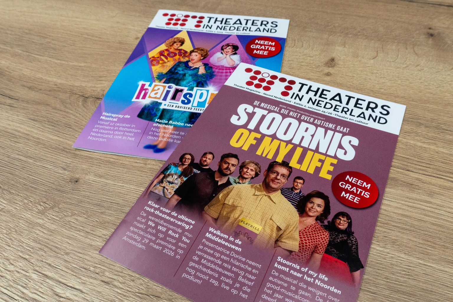 Theater magazines (close-up)